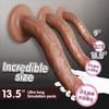 Liquid Silicone Realistic Fake Penis Female Masturbator (No Balls) - Soft Flesh for Cross-Border SM Use