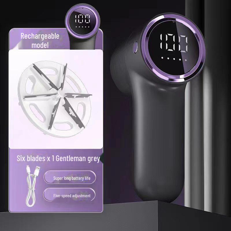 Digital Clothes Lint Remover with Display - Household Lint & Hair Shaver.