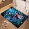 Demon Slayer Swordsmen Trio Patterned Rug Durable Easyclean Carpet For Bedroom Study Home Party Decor Birthday Gift