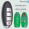 DR CWTWB1U815 CWTWB1U840 ID46 PCF7952 315MHz Keyless Go Car Remote Key For Nissan Teana Sylphy Sentra Sunny Versa Leaf 2013+