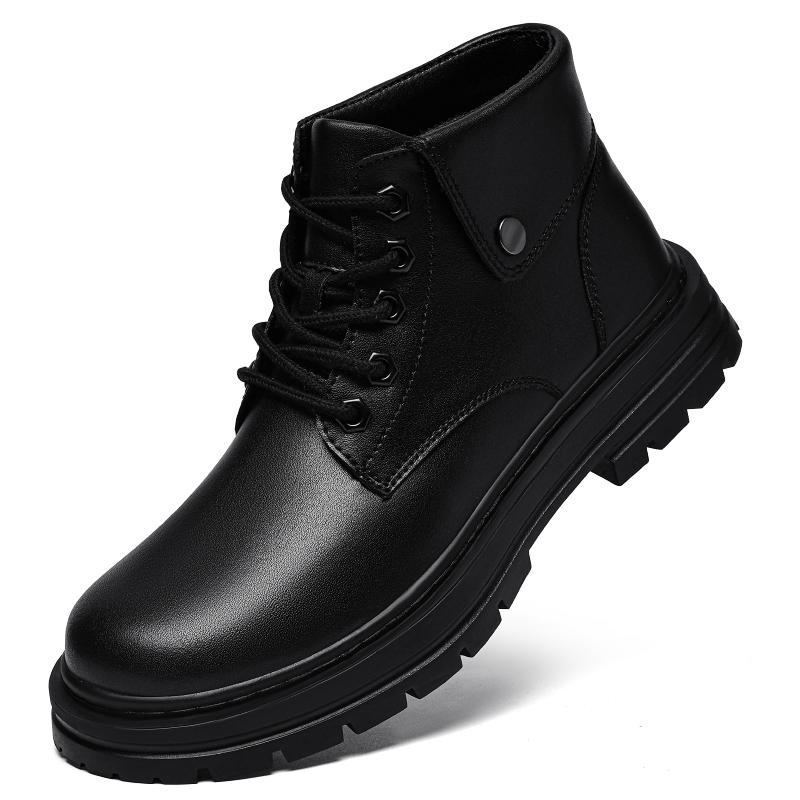 Große Größen 49 50 Britischer Stil Gelbe Stiefel Für Männer Winter Ohne Plüsch/Mit Plüsch Optionen