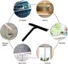 Shower Squeegee  for Glass Door Shower Wall Scraper Cleaner With Silicone Holder Bathroom Mirror Wiper Scraper Glass Cleaning