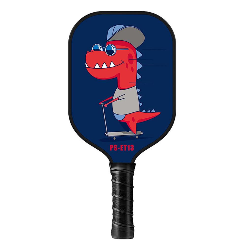 Children's Cartoon Fiberglass Pickleball Paddle Set