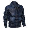 Erkek Düz Kot Ceket İlkbahar Sonbahar Rahat Slim Fit Bomber Ceketler Erkek Kot Ceket Dış Giyim Erkek Kovboy Büyük Beden