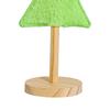 Small Tabletop Christmas Tree Ornament with Wooden Base Mini Artificial Christmas Tree Holiday Home Decoration