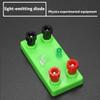 LED Light Emitting Diodes Experiment Device Physics Electricity Experiment Equipment with LED Light Bulb for Student