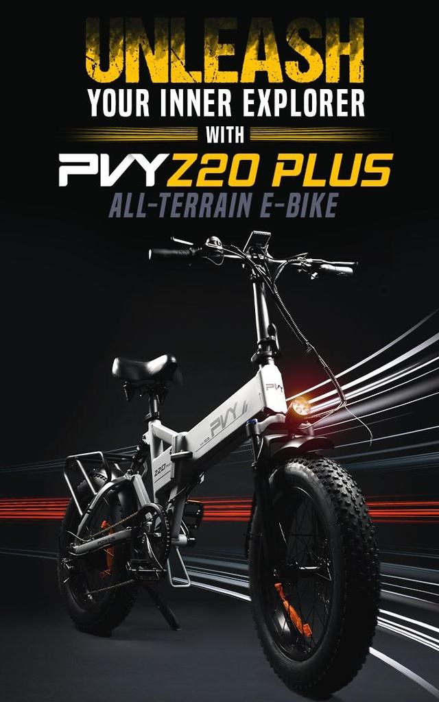 Electric Bike PVY Z20 PLUS 1000W Motor 48V16.5Ah Battery Max Speed 50KM/H Max Range 120KM
