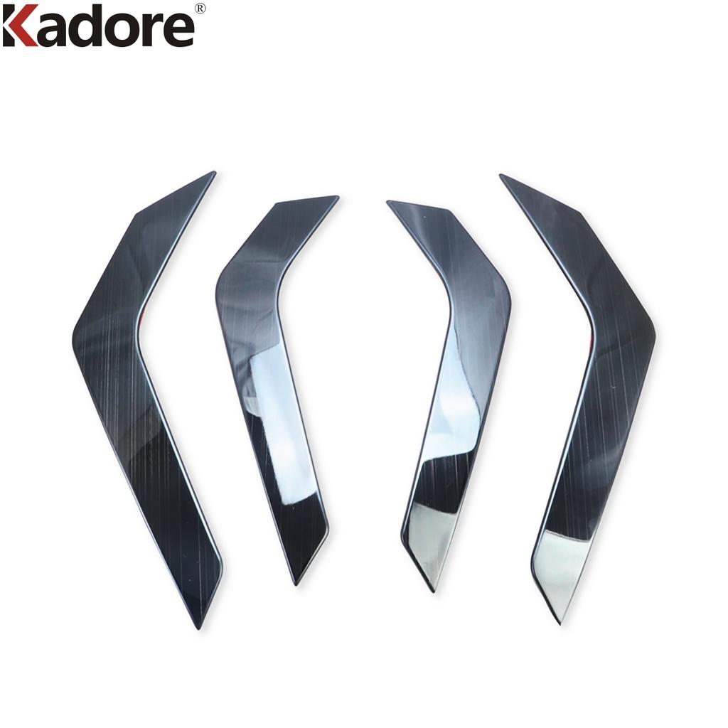 For Volkswagen VW T-cross Tcross 2018 Steel Car Inner Door Handrail Handle Armrest Cover Trim Strips