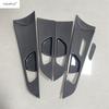 Car Inner Door Armrest Handle Bowl Frame Cover Trim For Kia Forte / Cerato / K3  -  Carbon Fiber Accessories Interior