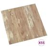 VidaXL 55x Self-Adhesive Floor Planks Flooring Floor Tile Living Room Sitting Room Bedroom House 324672
