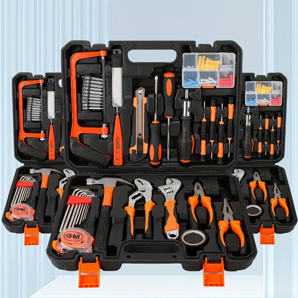 Fix Everything In Your Home & Car: 160-Piece Pro Tool Kit with Storage Case