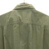 Gap Check Short Sleeve Shirt M Khaki Men's Used