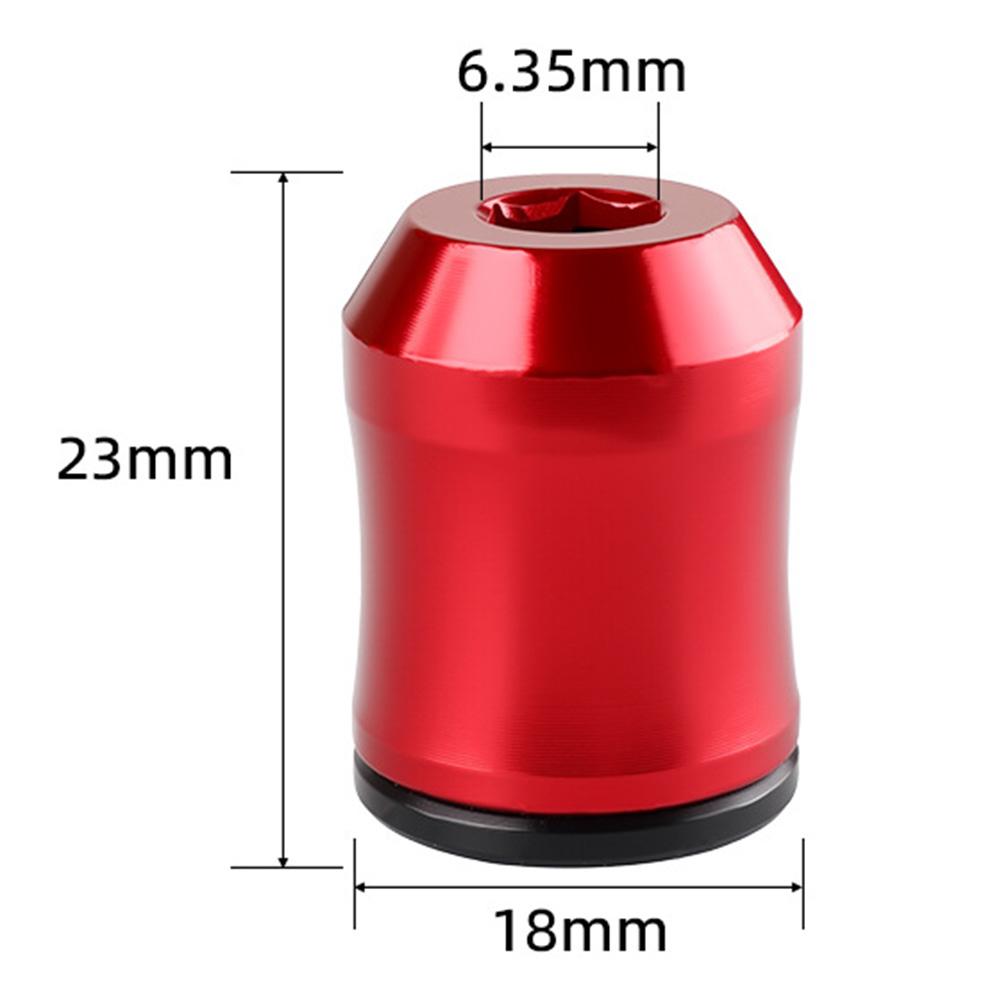 

3-in-1 Screwdriver Head Drill Head Screwdriver Bit Magnetic Screw Rings Magnetizer For Electric Screw Bit червоний