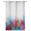 Bedroom Kitchen Curtain Abstract Color Paint Window Curtains Curtains for Living Room Decorative Items