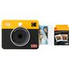 Kodak Mini Shot 3 Retro 4PASS Instant Camera Photo Printer X Camera Body Yellow 2-in-1 & (7.6cm 7.6cm) + (8 Sheets) + 30-sheet Bundle,