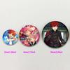 32/44/58mm Ensemble Stars Épinglette Faite Main Ronde Dessin Animé Drôle à Clipser Broches pour Accessoires de Sac à Dos Badge de Collection d'Anime Décoration de Chapeau