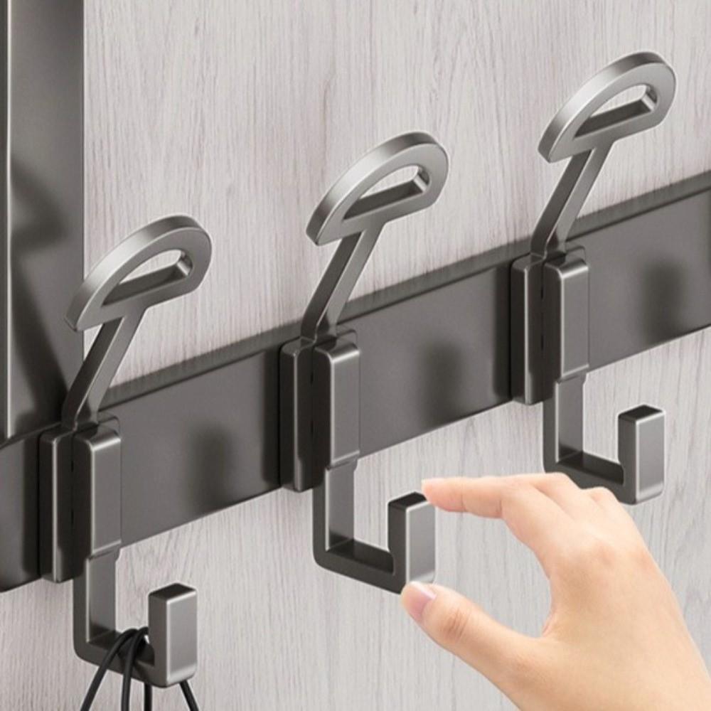 6/7 Hooks Over-the-Door Hooks Quick Installation Storage Hooks  Home Storage