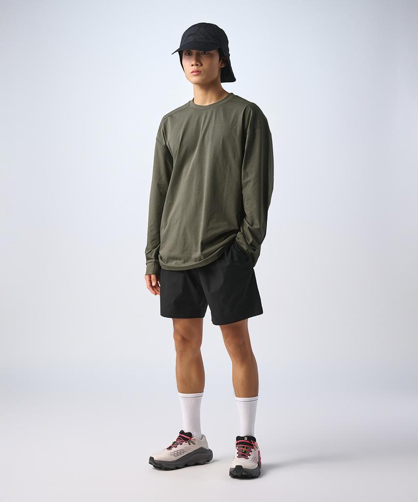 MUSINSA STANDARD SPORTS Quick-Dry Loose Fit Stitch Long Sleeve (4 Colors)