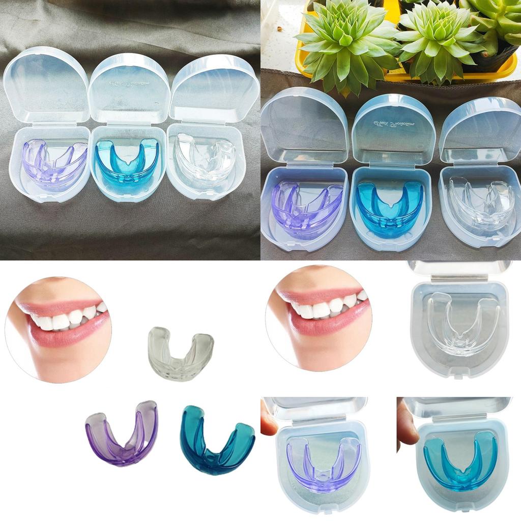Double-sided Dental Mouth Guard Gum Shield Teeth Night Teeth Grinding Sleep Aid