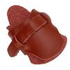 Archery Thumb Guard Thumb Ring Sheepskin Soft General for Training Traditional Hunting Bow Recurve Bow Brown
