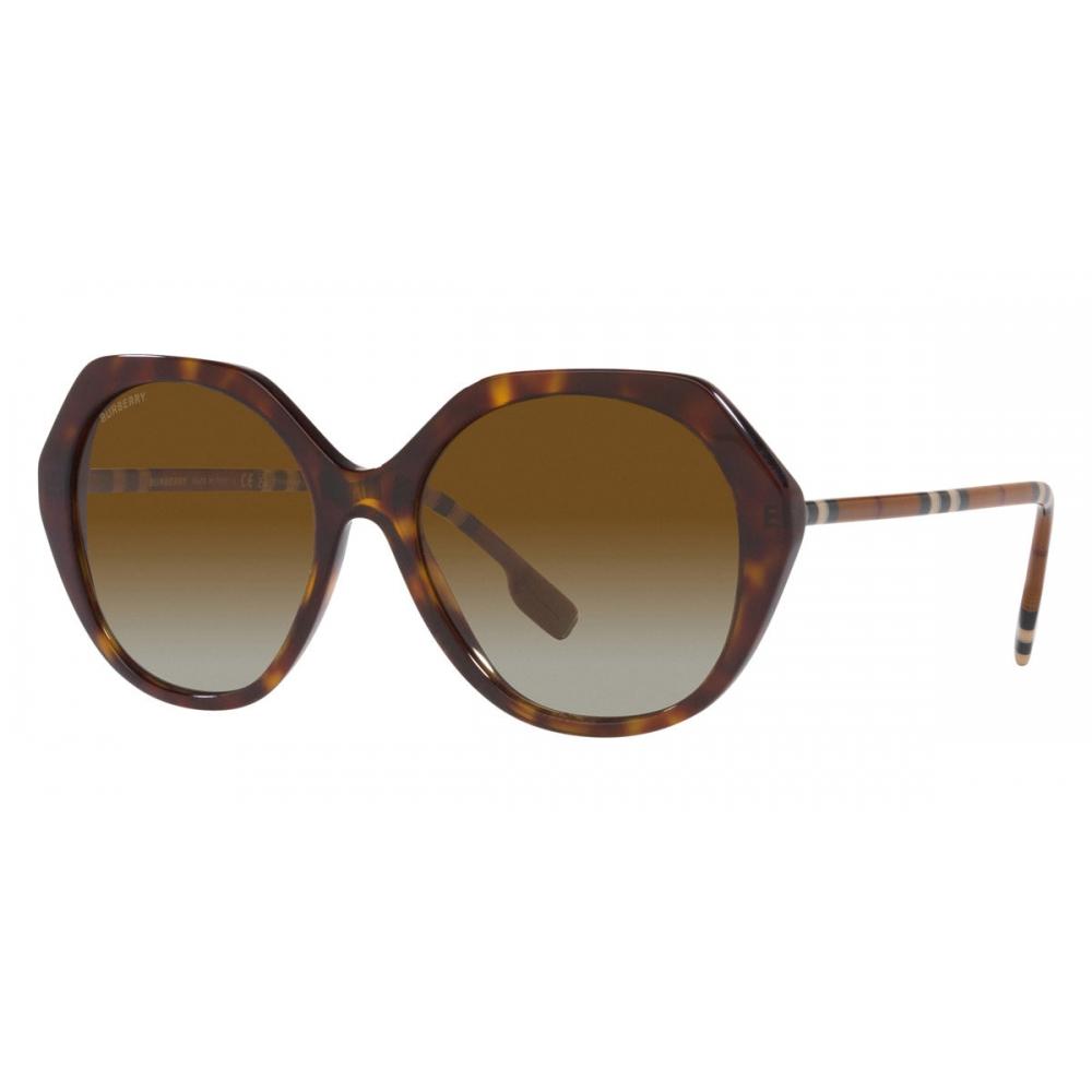 

Burberry Women s BE4375 4017T5 Vanessa 55mm Dark Havana Sunglasses dark havana
