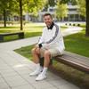 Adidas Originals 3-Stripes Rugby Long Sleeve Polo Shirt Men Tops KE3575