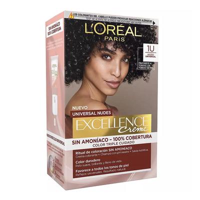 Coloração Excellence Creme Universal Nudes - 1 Preto - 