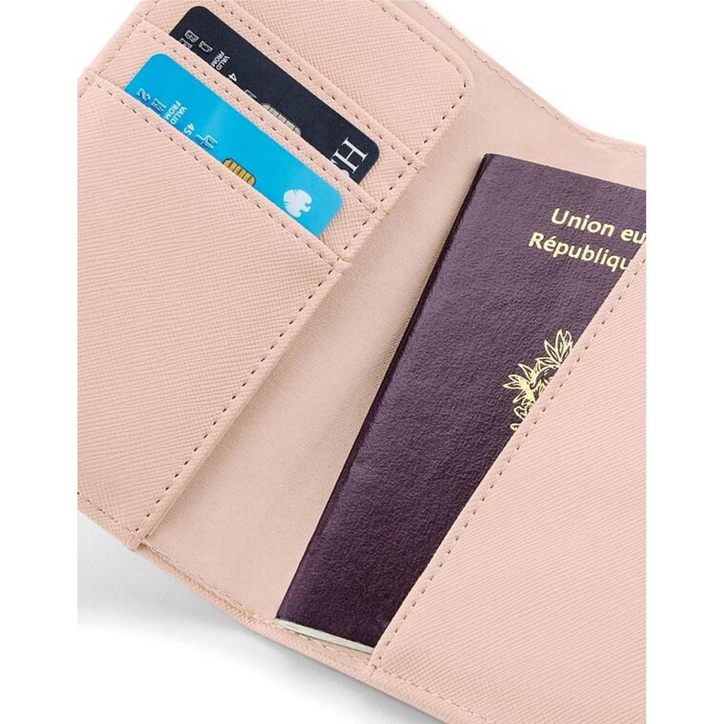 BagBase Boutique Passport Holder and Luggage Tag Set