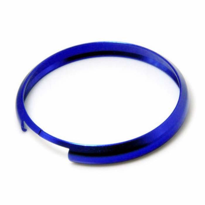 Sleek Aluminum Key Ring for MINI Cooper - Durable, Wear-Resistant Design