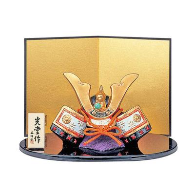 Yakushigama May Festival Tango No Sekku Brocade Helmet Doll, (Boys' Festival), Design, Success, (Golden Dragon, Small)