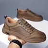 Fashion Autumn Outdoor Wear-resistant Work Shoes with Elastic Bands and Soft Soles Oxford Shoes Sports Leisure Fashionable Size 38-48