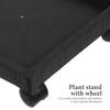 Dispenser Square Tray Planters Flower Pot Stand Easy Moving Trolley Wooden Wheelbarrow