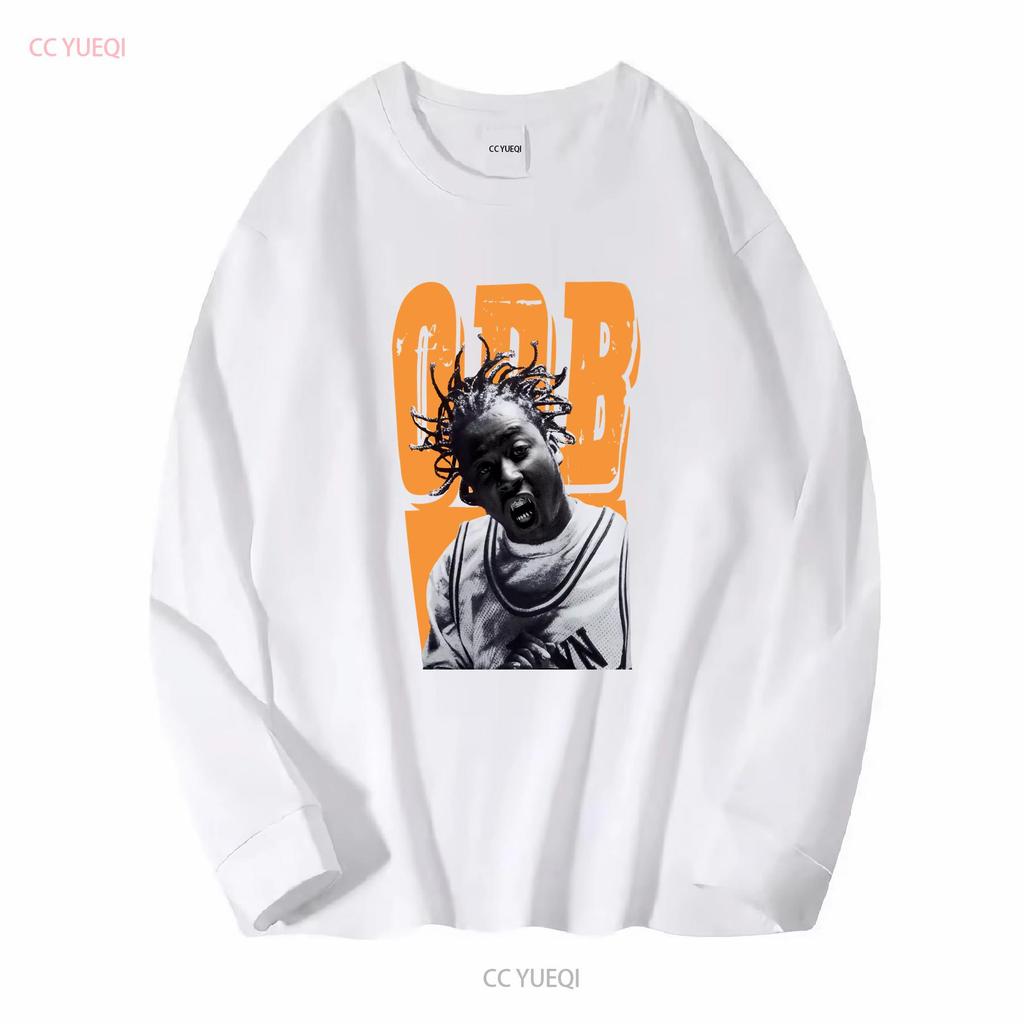 OL DIRTY BASTARD TRIČKO S POTISKEM OBLIČEJE vintage Vyprané Pohodlné módní Mírně Stylové streetwear grafika homme Prodyšné Měkké