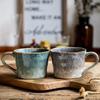 Valentine's Day Must-have Gift Couple Cups Best Friend Cup Mug Coffee Cup Home Use Retro Kilnfired Glaze Ceramic for Shop Office