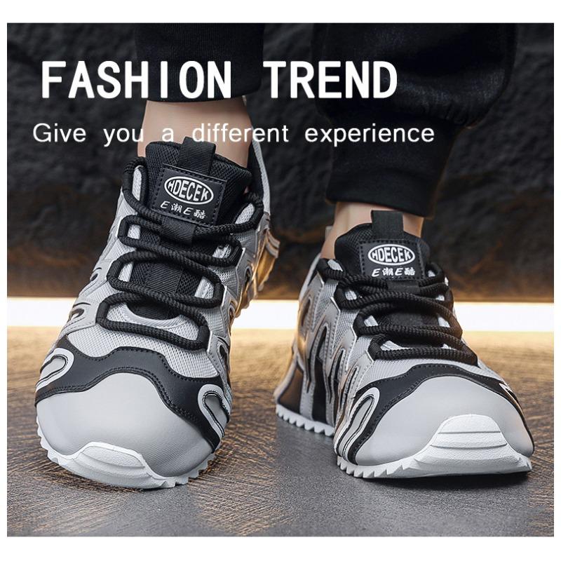 Men's Breathable, Versatile, Comfortable Men's Shoes, Sports Shoes, Height Increasing Casual Shoes