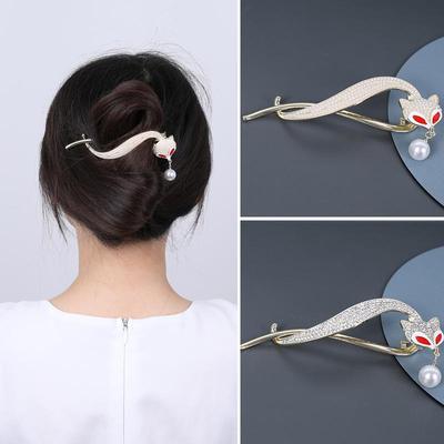 2 kusy vlasových doplňků Fox Design Sense Animal System Spona do vlasů Módní jednoduchý