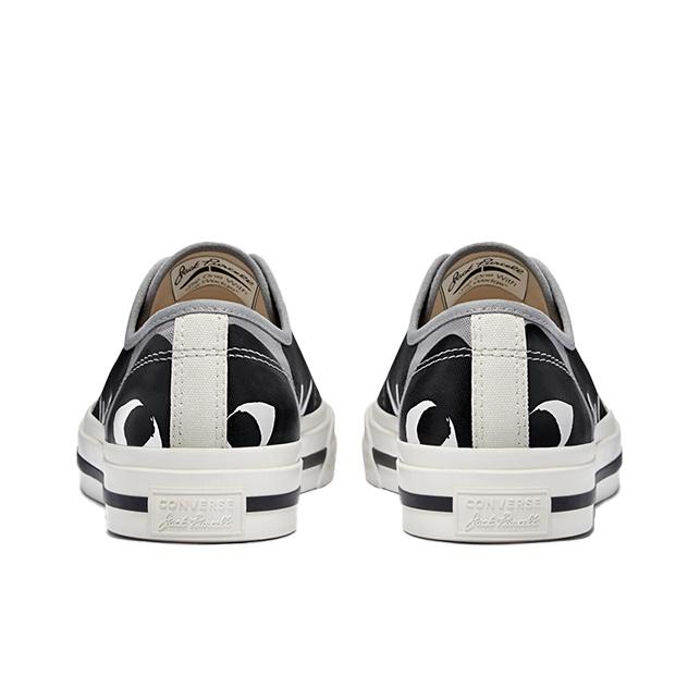 Comme des Garcons Play x Converse Jack Purcell PLAY Gri Siyah