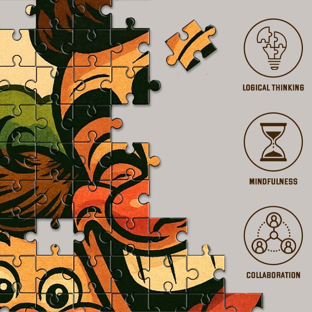 500/1000 Pieces of Custom Photo Puzzles, Customized Family Portraits, Pet Photos, Funny Cartoon Portraits, Unique Gift Ideas