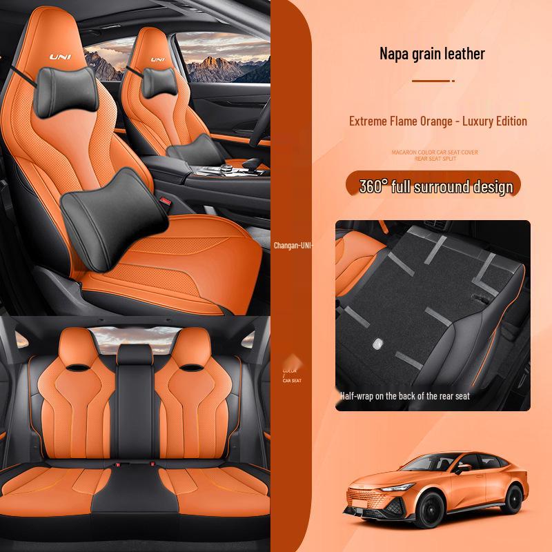 Fully Enclosed, Breathable Seat Covers for 2022-25 Changan Univ - Perforated Summer Car Cushions