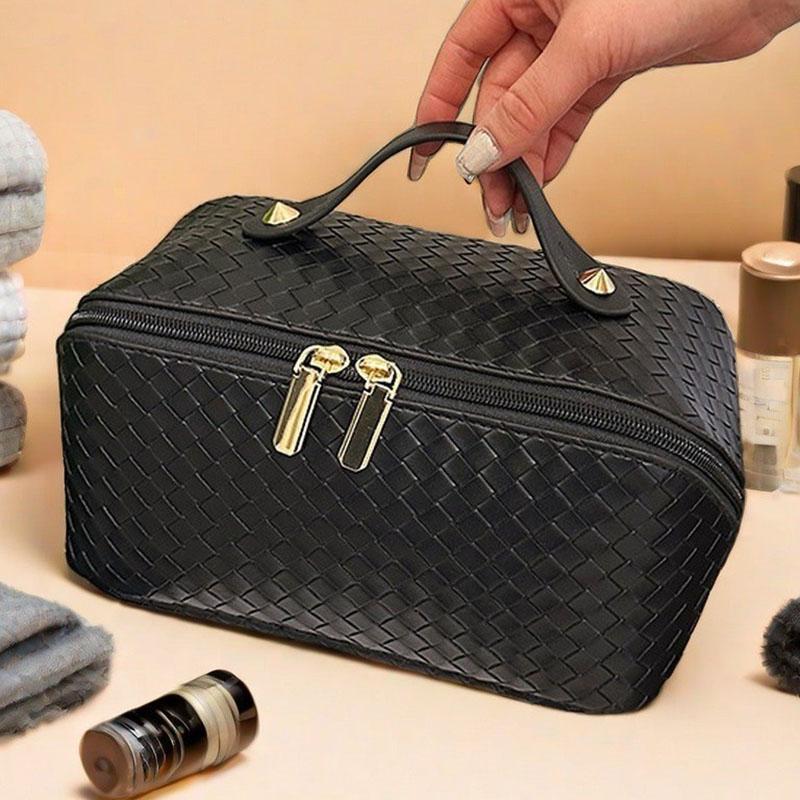 New Women's Cosmetic Bags High Capacity Toiletries Organizer Storage Cosmetic Cases Zipper Wash Beauty Pouch Travel Makeup Bags