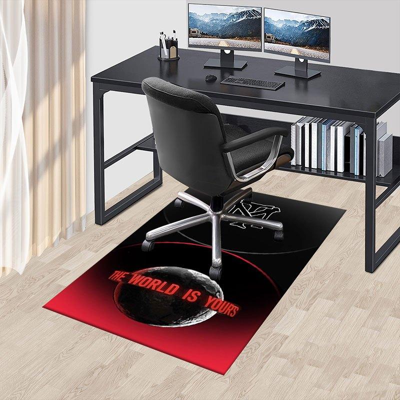 1pz Tappetino per Sedia da Ufficio Scarface Morbido, Confortevole, Per Tutte le Stagioni, Perfetto per la Casa, la Camera da Letto o l'Arredamento dell'Ufficio, Regalo Perfetto per
