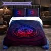 Biancheria da letto a tema Rangers FC Set 3 Pezzi Copripiumino Biancheria da letto Decorativa Per Stanza Adolescenti Decorazione Casa