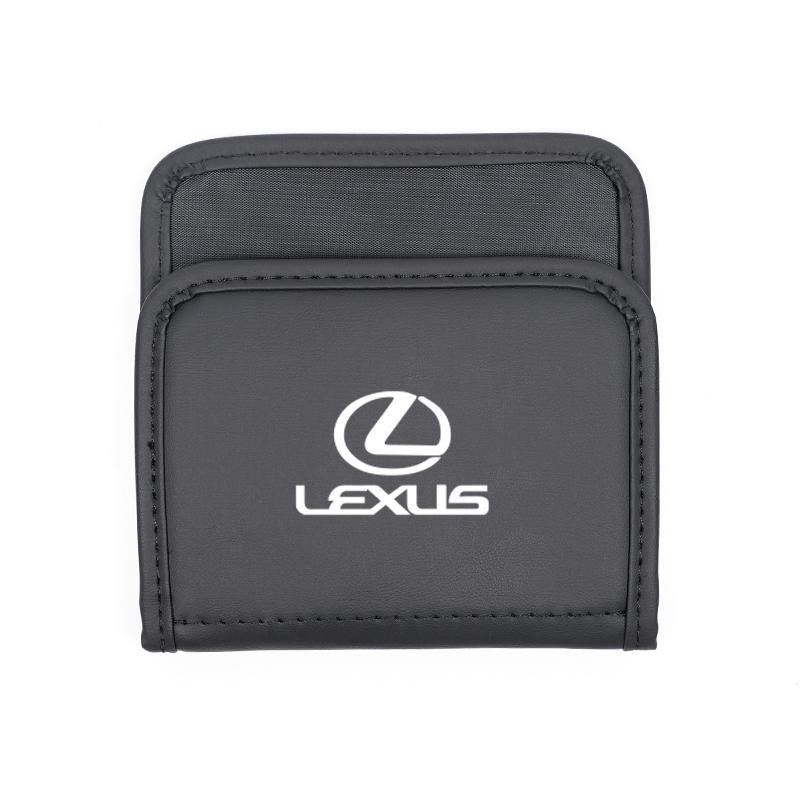 lexus Car Leather Storage Box Sorting Organize Bag Accessories For Lexus F SPORT ES RX NX LS UX LM LX GX LC RZ IS CT GS RC HS SC