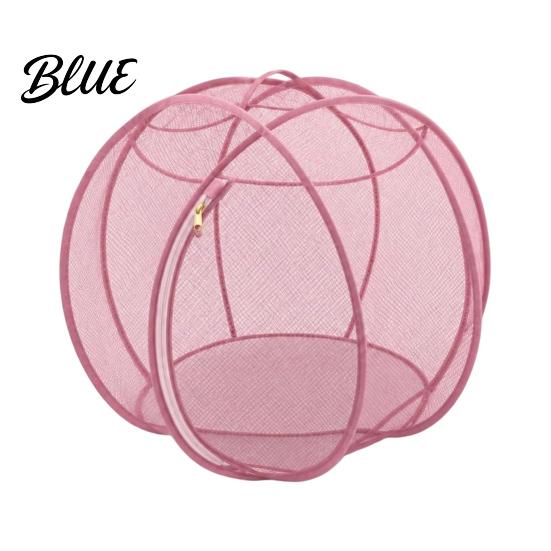 Outdoor Cat Adventure Gear 27" Hamster Ball Rolling Enclosure Foldable Breathable Mesh Playpen Portable Pet for Cats with Metal Support &