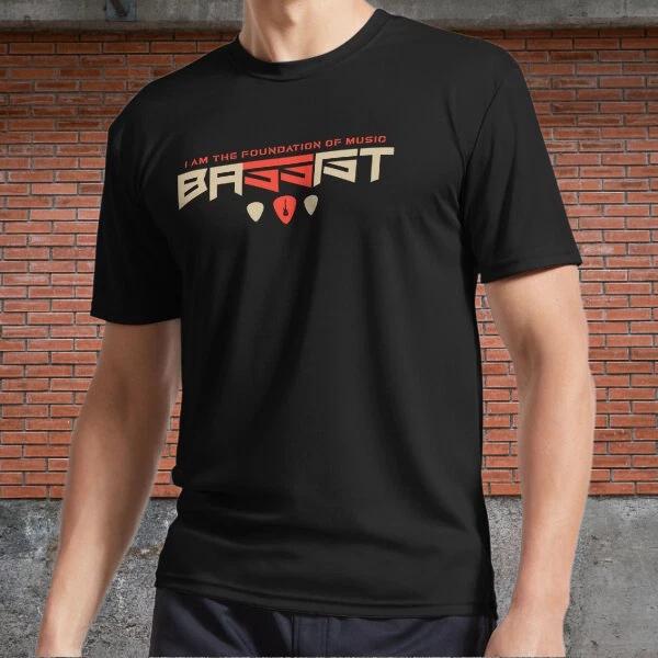 Men s and Women s T-shirts Bassist on fire XL