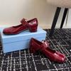 Fashion Fashion Patent Leather Hollow out Mary Janes Women Pumps Spring Summer Vintage Belt Buckle Chunky heels Girl Shoes Zapatos Mujer