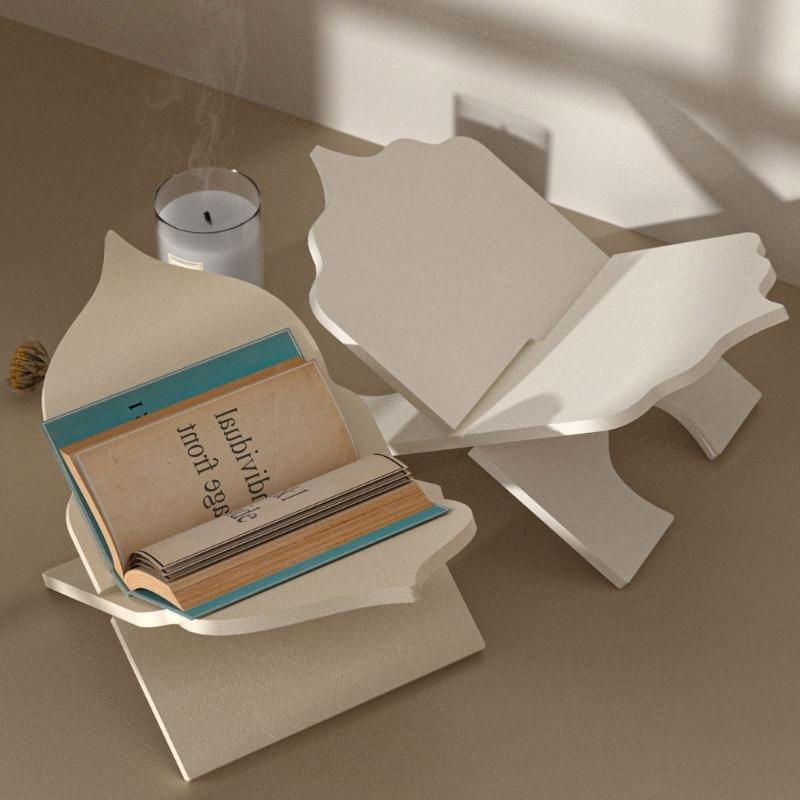Pack of 2 Reusable Silicone Book Holder Mold Chanting Support Molds for Resin Crafting Projects Home Decors Accessories