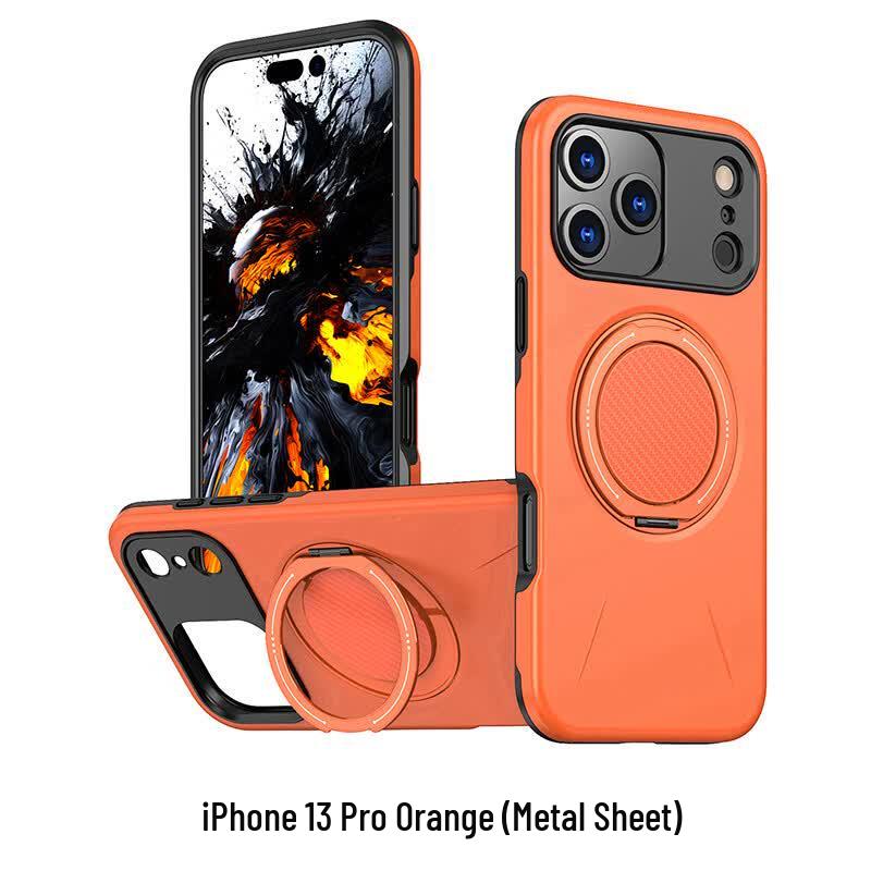 CAXITON Magnetic Phone Case with Rotating Kickstand for iPhone 13 Pro