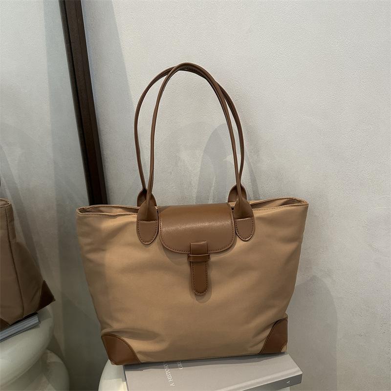 New large-capacity women's bag fashion casual nylon handbag mommy shopping bag commuter bag shoulder tote bag