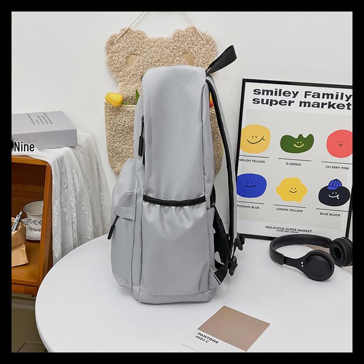 Stain-Resistant Large Capacity Backpack for Elementary School Girls – Perfect for School, Tutoring, and Casual Use